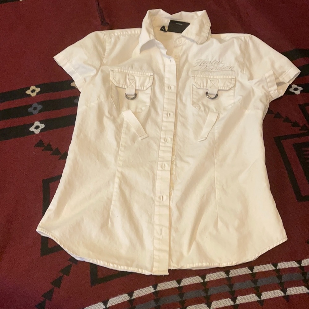 Harley Davidson button up shirt from 2008